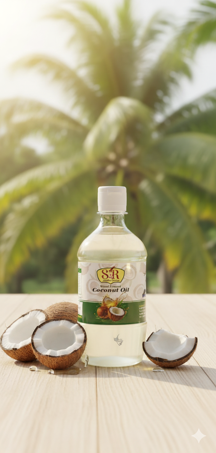 Coconut Oil - 100% Natural - No Chemicals & No Additives - 500 ml