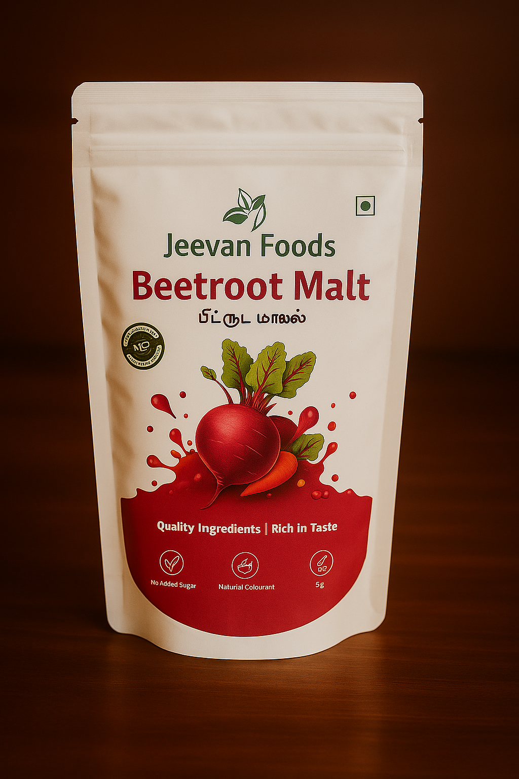 Beetroot Malt - 100% Natural - No Chemicals & Additives - 250g